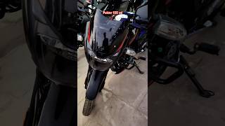 Bajaj pulser 150 SD👇 bajajmotorcycles piyushjaiswal7380 new look black red combination 😍 [upl. by Aldwon]