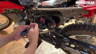 My Trail Bike battery and Volt meter problem [upl. by Skipp]