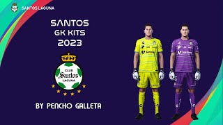 SANTOS LAGUNA GK KITS 2023  LIGA MX  PES 2021  PS4 [upl. by Seften]