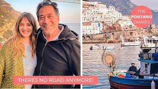 A DAY AT HOME IN POSITANO amp AMALFI AFTER THE LANDSLIDE  The Positano Diaries EP 94 [upl. by Atiran]