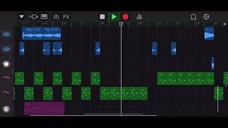 HOW TO MAKE A BEAT ON GARAGEBAND MOBILE Rap [upl. by Curley3]