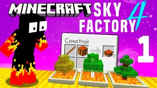 Minecraft Skyblock mas é uma FÁBRICA  Sky Factory 1 [upl. by Roath]