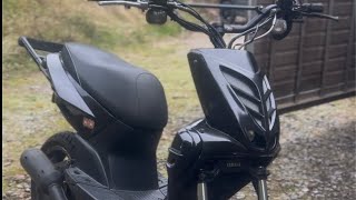 Yamaha slider build  Episode 3  MÅLNING [upl. by Vanden]