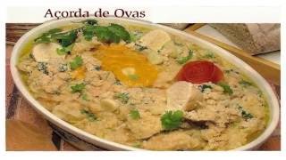 AÇORDA DE OVAS  RECEITAS [upl. by Hadnama]