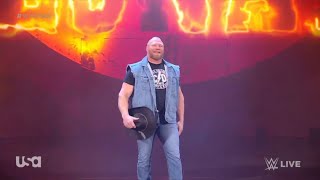 Brock Lesnar Return Entrance RAW Oct 10 2022 HD [upl. by Lynsey]