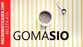 RECETA GOMASIO CASERO  Fácil Rápido Vegano Macrobiótico [upl. by Lymn]