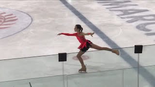 Ania Kiernan  Gold Free Program  Walley Cup Kraków 2018 [upl. by Gannes]