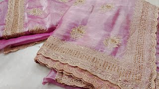 heavy work ki 4 designer saree [upl. by Eliason797]