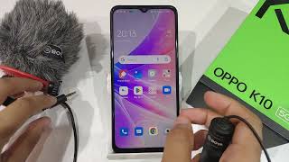 how to connect external mic to oppo  mic not working in oppo  microphone problem solve kaise kare [upl. by Luar]