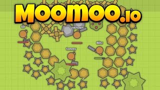 MooMooio  The Best Base Ever  10k Points and Top of Leaderboard  Lets Play MooMooio Gameplay [upl. by Letsyrc]