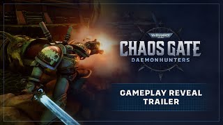 Warhammer 40000 Chaos Gate  Daemonhunters  Gameplay Reveal Trailer [upl. by Aliehs]