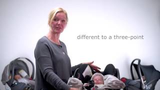 Car Seat Safety Expert Magaret Bolt  How to Use the Snugglebundl in a 5Point Car Seat [upl. by Nanahs]