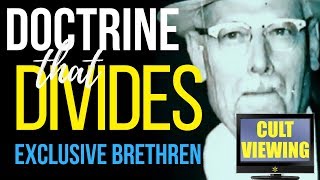 Exclusive Brethren  RARE 1976 Exposé Documentary Doctrine That Divides [upl. by Tadd]