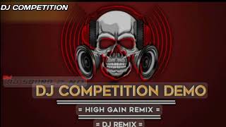 DJ COMPETITION DEMO🔊 HIGH QUALITY 🥵 COMPETITION HORN amp DAILOUGE 🤩 [upl. by Pacifica]