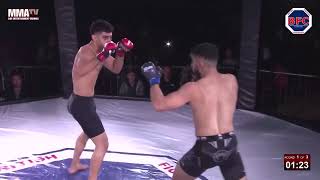 BFC4 Bout 13 Zanyar Kamaran Vs Joe Ellias [upl. by Boggers]