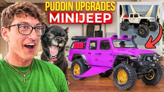 PUDDIN UPGRADED HER MINI JEEP [upl. by Urina]