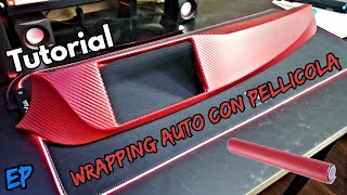 Tutorial Wrapping plastiche auto con pellicola  Primo video in 4K [upl. by Aibsel]