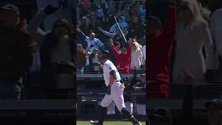 Awesome angles of Giancarlo Stanton’s grand slam yankees baseball homerun mlb newyork bronx [upl. by Mahalia37]