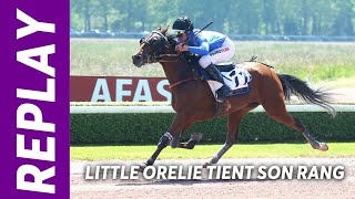 Little Orélie tient son rang dans le Prix Pierre Gamare  Étrier 3 ans Q5 Gr2 [upl. by Carena]