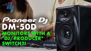 Pioneer DJ DM50D Speakers  Good for DJproducers on a budget Full Review [upl. by Ahsla]