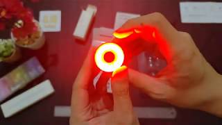 Unboxing Enfitnix Xlite 00 LED Bike Tail Light lampu rem sepeda [upl. by Nirek]