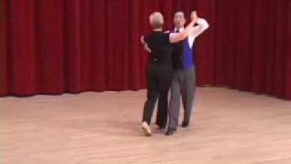 Gold Slow Foxtrot  Curved FeatherBack FeatherFeather Finish Ballroom Dance Lesson [upl. by Inanak173]