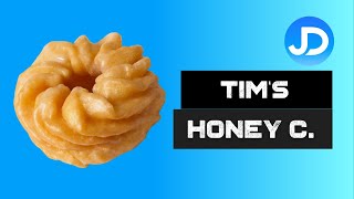 Tim Hortons Honey Cruller donut review [upl. by Herrle]