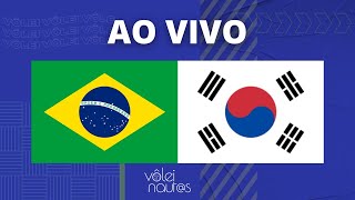 BRASIL 3 X 0 COREIA DO SUL  Vôlei Feminino  Liga das Nações VNL AO VIVO [upl. by Seafowl]