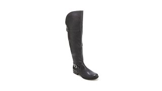 Naturalizer July Leather OverTheKnee Riding Boot [upl. by Ailecra]