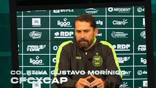 Coletiva Gustavo Morínigo  CFCxCAP [upl. by Sirrom452]