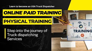 Online US Truck Dispatch Training  Physical Training [upl. by Elvira]