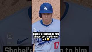 Shohei Ohtani’s Reaction After Telling Austin Barnes to Steal  Almost Gets Thrown Out 😯😅dodgers [upl. by Swayne]