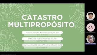 Catastro Multiproposito ‐ Pensamiento Espacial y Territorial [upl. by Day]