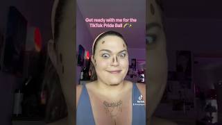 Get ready with Loey Lane for TikTok Pride Ball 💗✨ loeylane tiktok pride makeup [upl. by Latoyia]