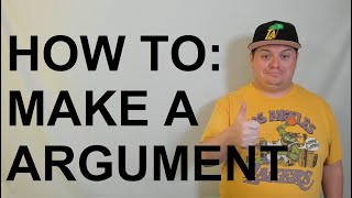 How to Make an Argument ft Claims Warrants amp Toulmin  Scott Brown [upl. by Siraf]