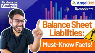 Episode 4 How to read a companys balance sheet  Part 1 Fundamental Analysis  Angel One [upl. by Solly]