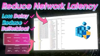 How to Decrease Network Adapter Latency with UDP Tweaks amp Hit Reg Tweaks [upl. by Akemed541]