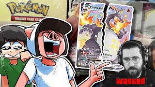 Pokémon Shining Fates but I destroyed a Shiny Charizard VMAX ft Wildcat [upl. by Yras]