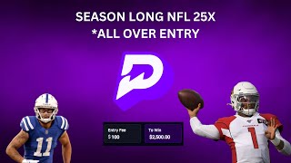 NFL Season Long Prize Picks 20242025 25x – NFL Football [upl. by Justine]