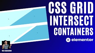 Elementor CSS Clip Path Containers with CSS Grid  Intersect  Elementor Wordpress Tutorial [upl. by Maitilde]