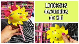 Lapiceros decorados de sol [upl. by Fitting]