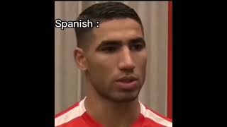 Hakimi can speak every language [upl. by Enoch344]