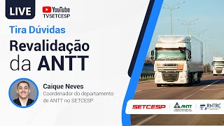 Revalidação ANTT  Tira dúvidas [upl. by Wilmer]