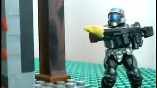 Halo Mega Bloks ODST VS brute [upl. by Ahsar]