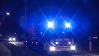 3X BRANDWEER MET SPOED NAAR SCHOORSTEENBRAND WARMENHUIZEN [upl. by Gracia]