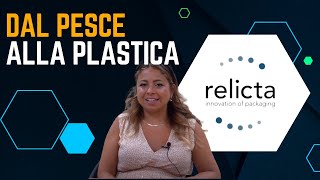 RELICTA PLASTICA BIODEGRADABILE prodotta con gli scarti del pesce [upl. by Golightly]