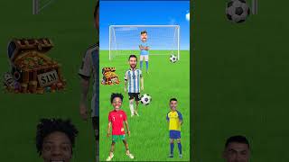 MrBeast Penalty Shootout Challenge ⚽🤑 Ronaldo Messi IShowSpeed 🥵☠️ [upl. by Ximenez]