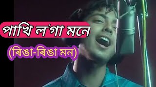 Pakhi Loga Mone Kio Bare Bare ৰিঙাৰিঙা মন  Assamese Old Video Song By Zubeen Garg [upl. by Anstice81]