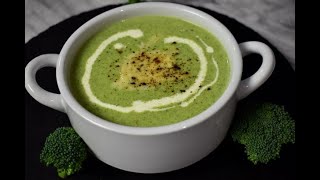 Healthy Broccoli Soup  Tasty amp quick recipe [upl. by Delaryd181]