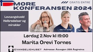 Marita Orevi Tornes taler Lørdag 2nov 2024 under More Konferansen [upl. by Kreis]